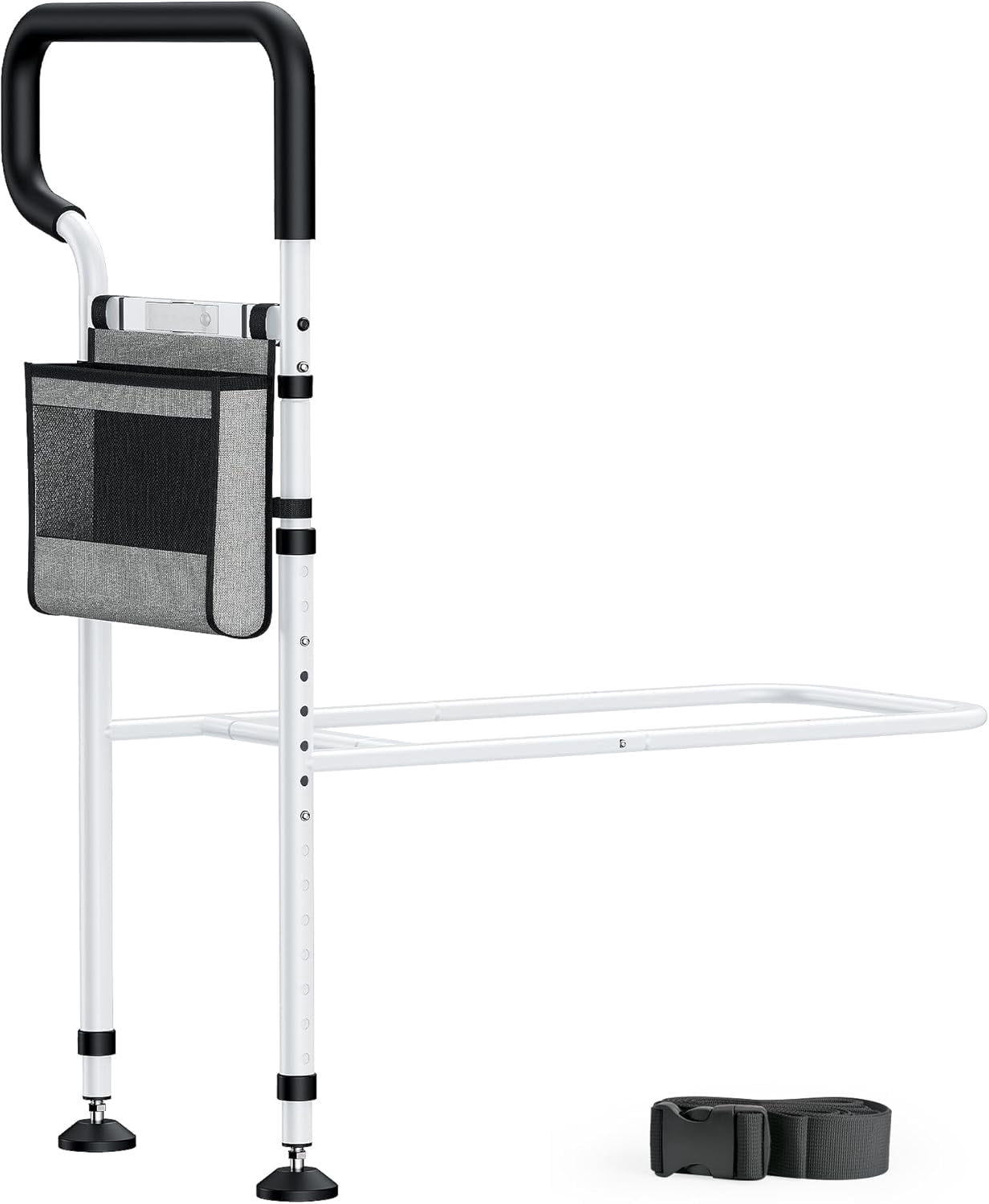 Bed Rails for Elderly Adults Safety with Extension Legs, Direct Uneven ...