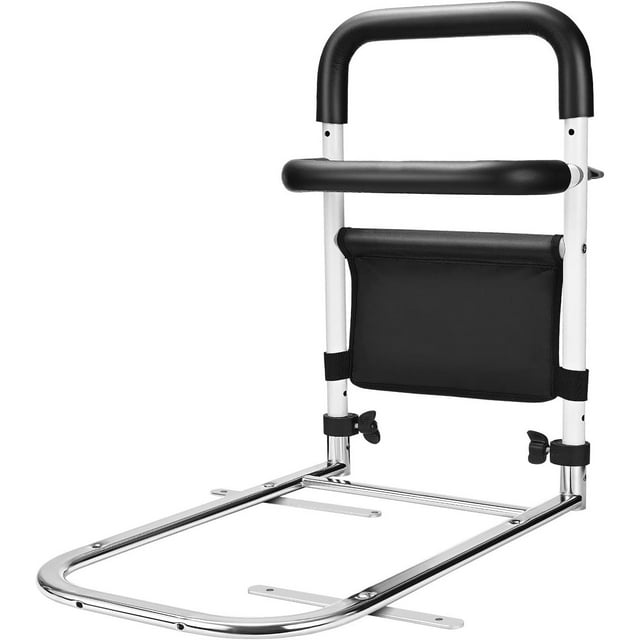 Bed Rails for Elderly Adults with Storage Pocket, Bed Assist Rail with