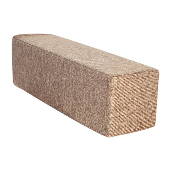 Bed Reading Elbow Support Couch Arm Rest Pillow Sofa Side Arm Rest Pillow Linen Foam Cover for Bedroom Sofa Bed Lounging