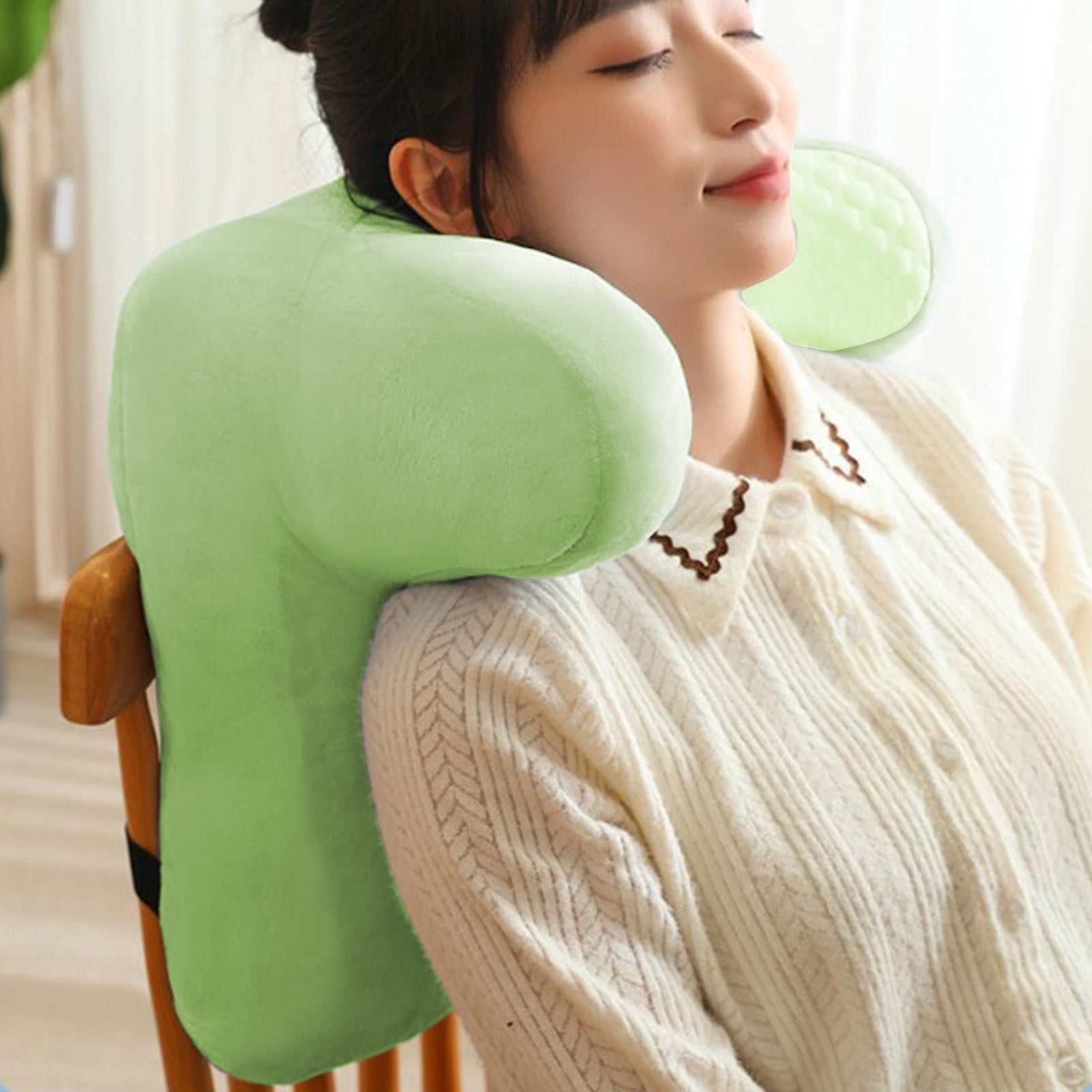 Bed Rest Reading Pillow Office Chair Sedentary Waist Back Cushion