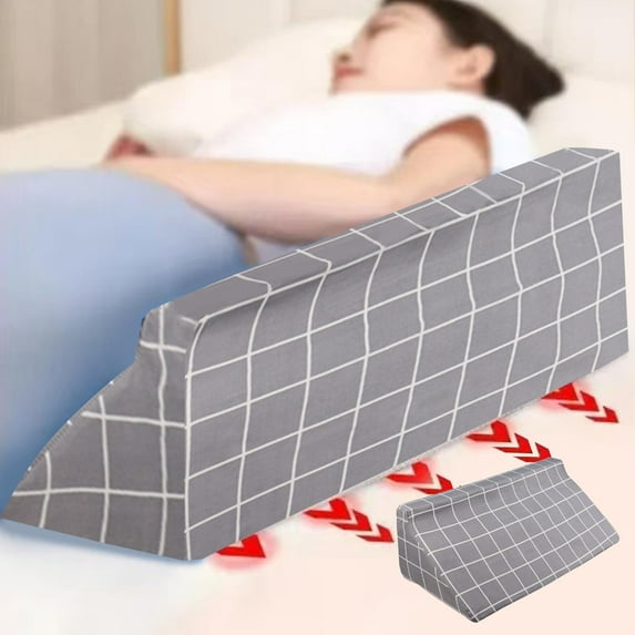 Bed-Rest Support Pillow For Elderly Patient Turning Pillow Separation Triangular Pillow Nursing R-Shaped Pillow