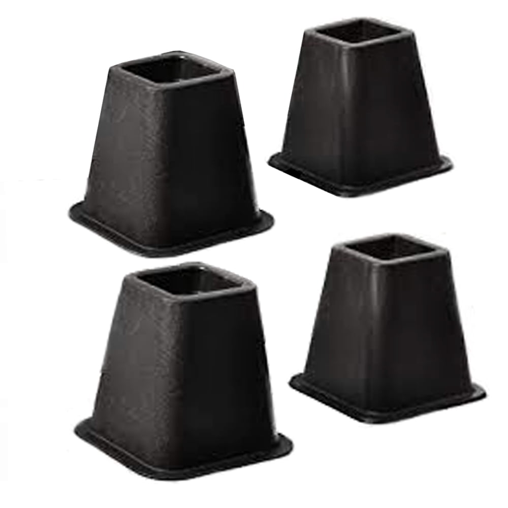 TV Time Direct's Sturdy Plastic Bed Riser Blocks with Lifts for