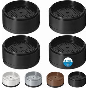Bed Risers 1 inch 2 3 4 inch Heavy Duty Adjustable Furniture Riser for Table Desk Couch Sofa Chair Refrigerator Washing Machine Stackable Raisers Blocks (Black Pack inch)