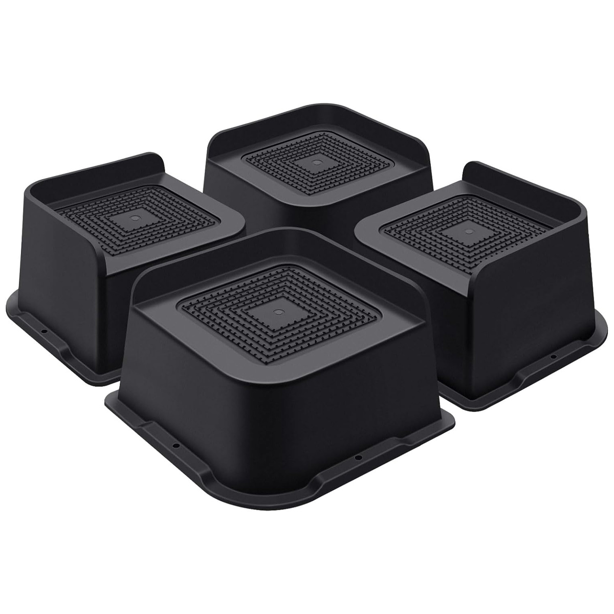 Bed Risers 2 Inch And 3 Inch Heavy Duty, Furniture Risers For Bed Desk ...