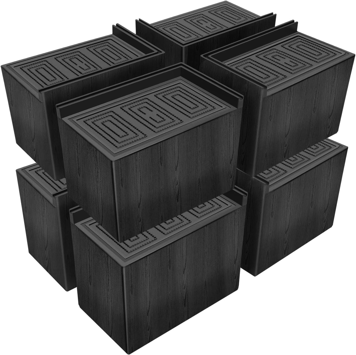 Bed Risers 5 Inch Heavy Duty,Oversized Couch Risers, Extra Wide