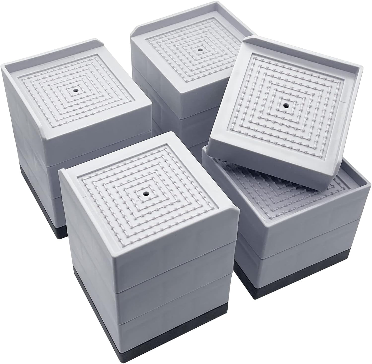 Bed Risers, Furniture Raise Blocks, 2,3 or 4 inch Stilts Heavy Duty for