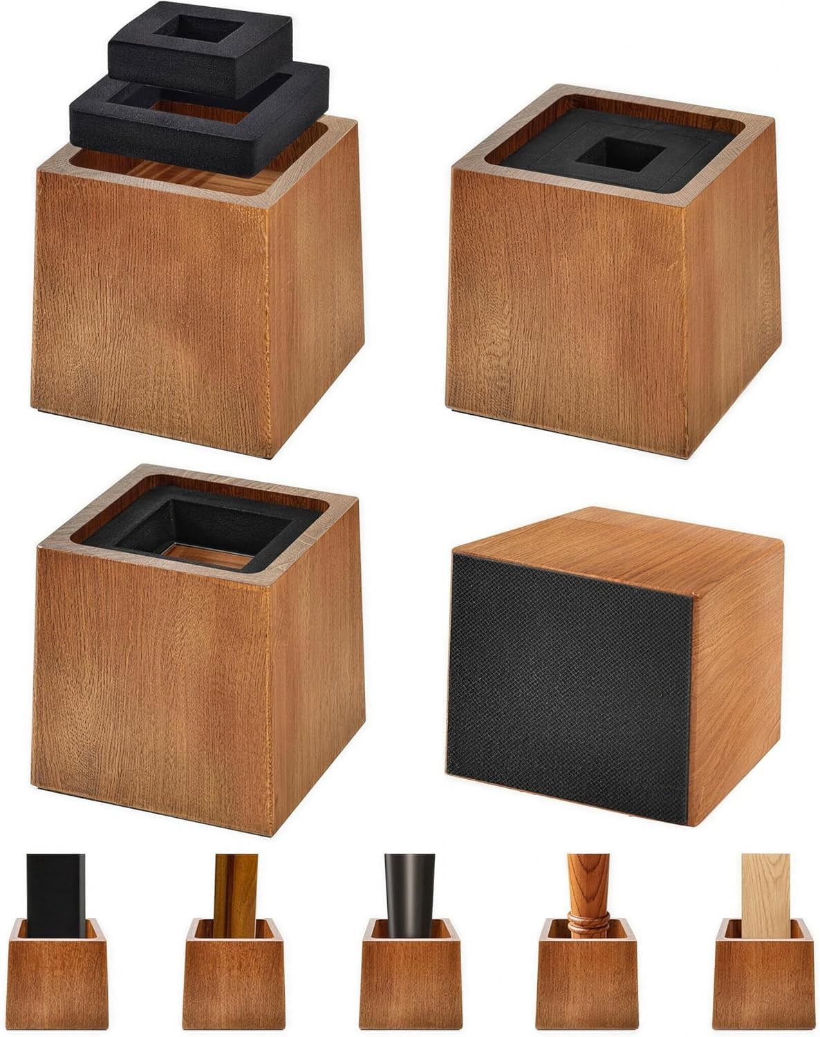 Twin Box Riser Bed Risers Heavy Duty, 4