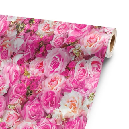 Bed Of Roses 24” x 52” Vinyl Wrap Sheet for large or custom items | 3M wrap DIY to custom skin gear of all types and sizes, including vehicles, boats, appliances, furniture, atv’s, golf
