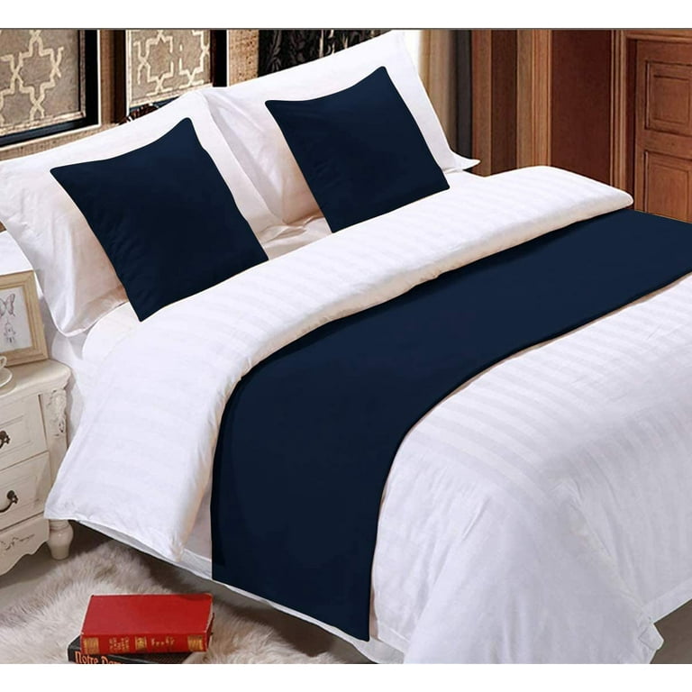 Bed Runner 1 Piece 1 Bed Runner 800TC 100 Egyptian Cotton Soft