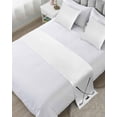 thumbnail image 1 of Bed Runner Scarf for King Size Bed, Golf Ball Beds Scarf Throws for Foot of Bedding, Minimalist Golf Club Abstract Simple Retro Decorative Beds Runners for Bedroom Guestroom, 94"x20", 1 of 8