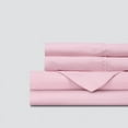 thumbnail image 1 of Bed Sheet 6 Piece, 100% Egyptian Cotton, 15" Deep Pocket, 600 Thread Count - Pink Solid, Full Size., 1 of 5