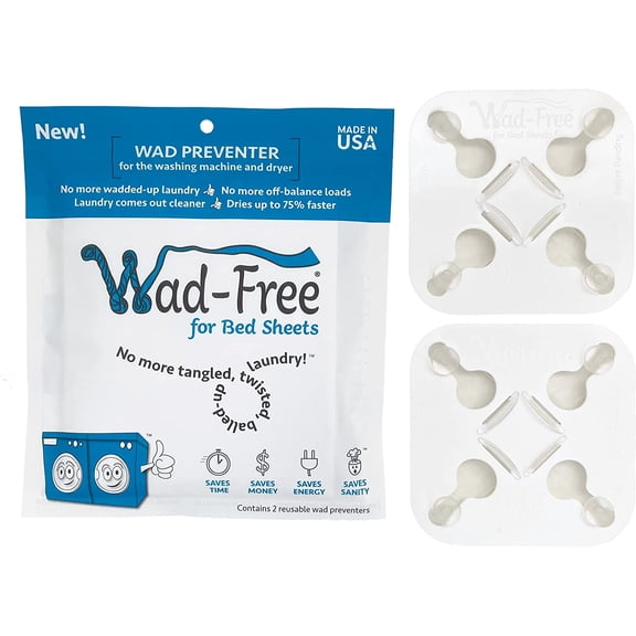 Bed Sheet Detangler Reduces Laundry Tangles - As Seen on Shark Tank, Made in USA