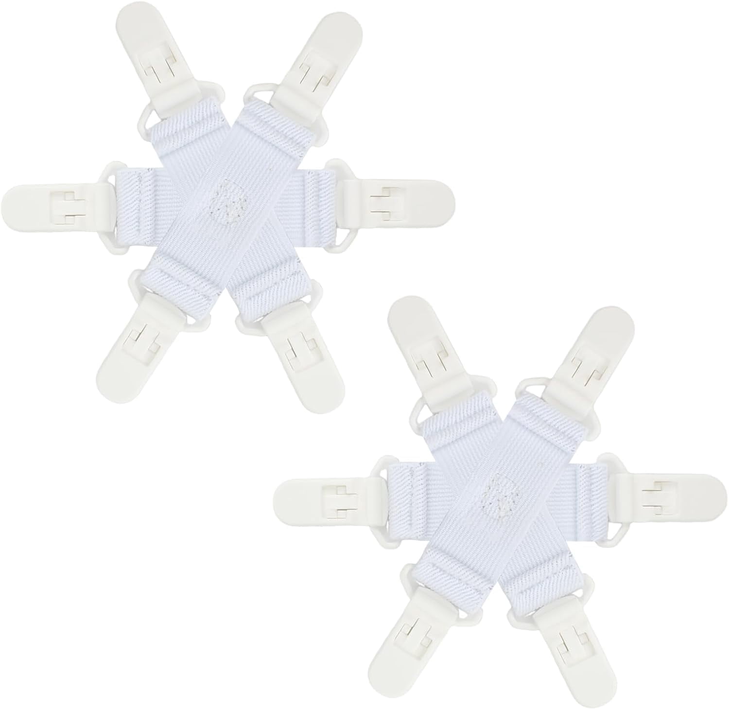 Bed Sheet Detangler with 6 Clips, Anti Tangle Laundry Clips for Washer ...