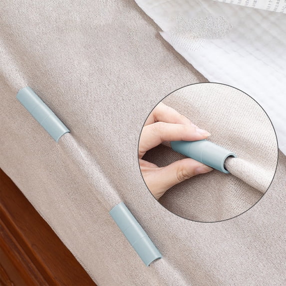 Bed Sheet Grippers 10 pc,Bed Sheet Clips with Two-Speed Adjustment,Sheet Holder That Hold Slip and Fall Out,Keep Sheets Comfortable,Can Also Be Used As Snack Clip,Bookmark Clip