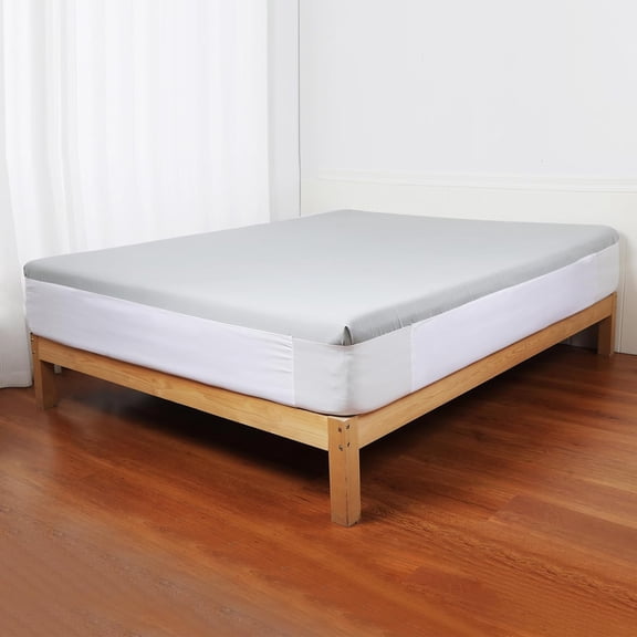 Bed Sheet Holder Bedroom Bed Sheet Fasteners Set, Mattress Corner Grippers with Bed Lifter - Fitted Sheet Clips - Elastic Bed Sheet Straps for All Mattress Sizes (King)