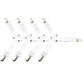 thumbnail image 1 of Bed Sheet Holder Straps, 4 Pack Adjustable Triangle Elastic Mattress Sheet Clips Mattress Cover Holder Fasteners Bed Sheet Fasteners, 1 of 5