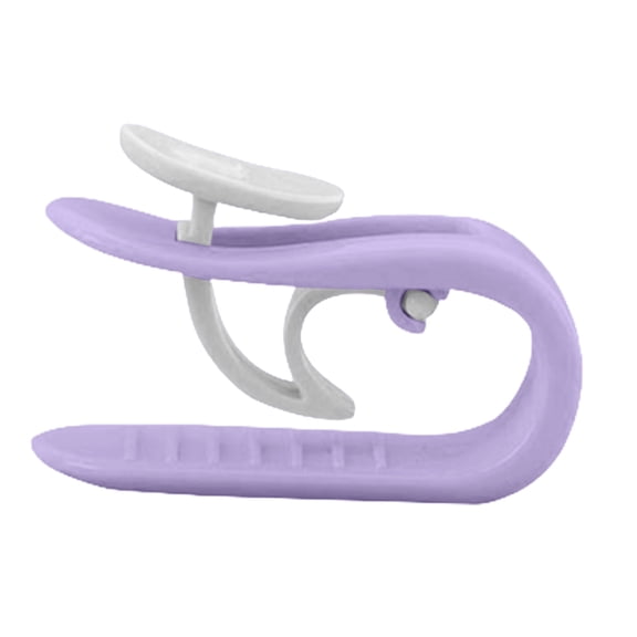 Bed Sheet Holder Straps Fasteners Adjustable Mattress Bed Sheet Clips With Rounded Edges Cover Straps Bed Corner Holder and Keepers Bed Sheet Grippers Clips (Purple)