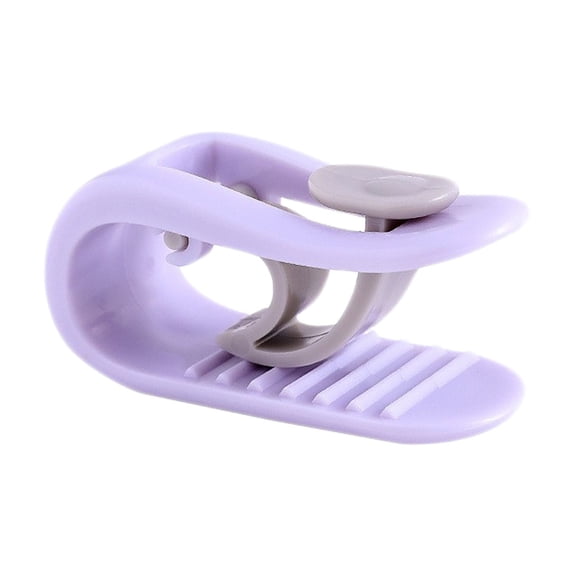 Bed Sheet Holder Straps,Non-Slip Quilt Fastener Clips,Adjustable Bed Quilt Fastener Clips,Small Plastic Bed Sheet Holders,Blankets Fastener Clip,Sheet Fasteners for Curtains Sofa Cushions,Purple