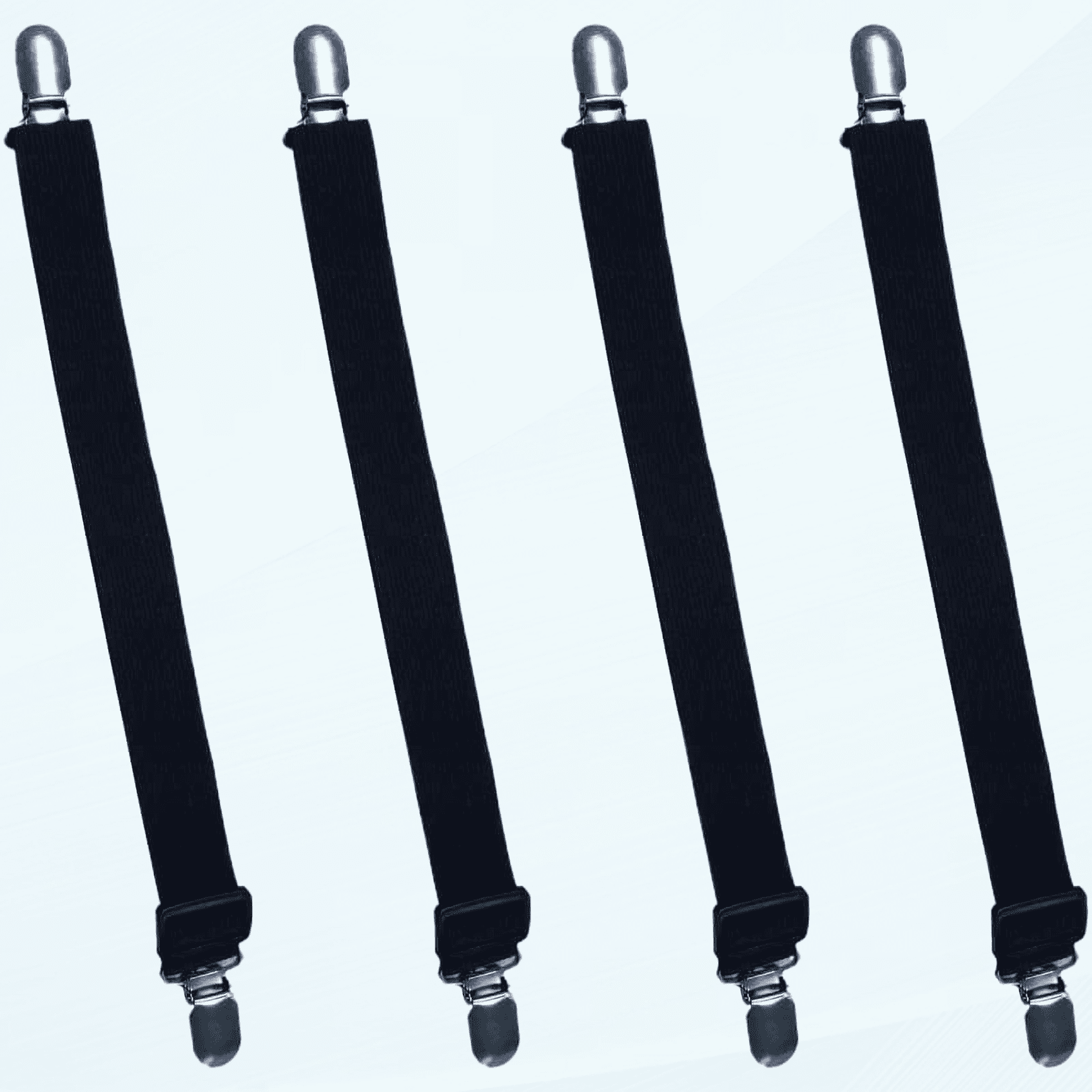 Bed Sheet Holder Straps, Sheets Fasteners Bedsheet Clips Elastic