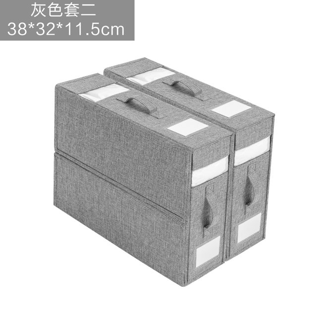 Bed Sheet Organizer Linen Closet Organizers and Storage Foldable Cube