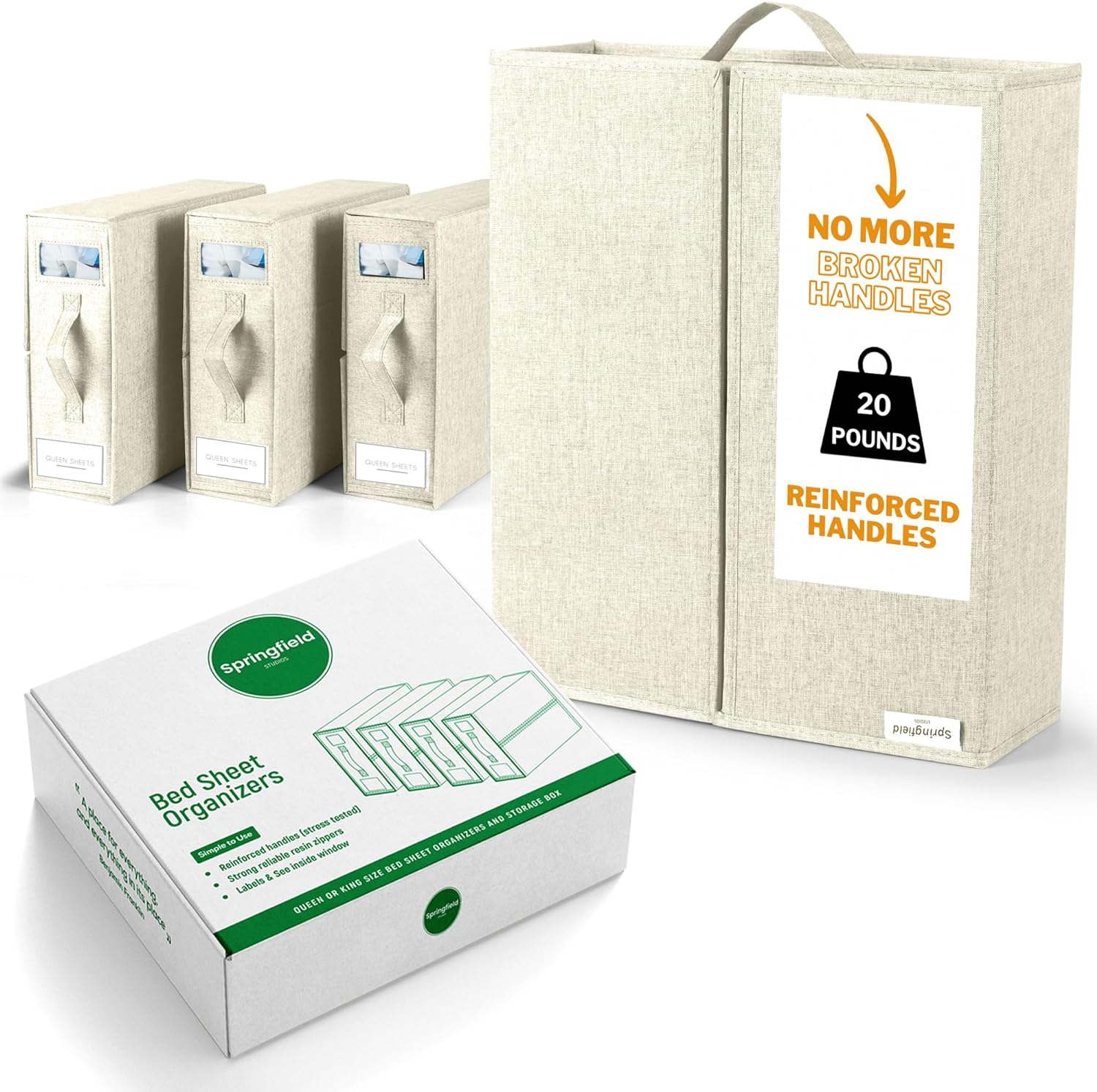 Bed Sheet Organizers and Storage, Linen Closet Organizers and Storage