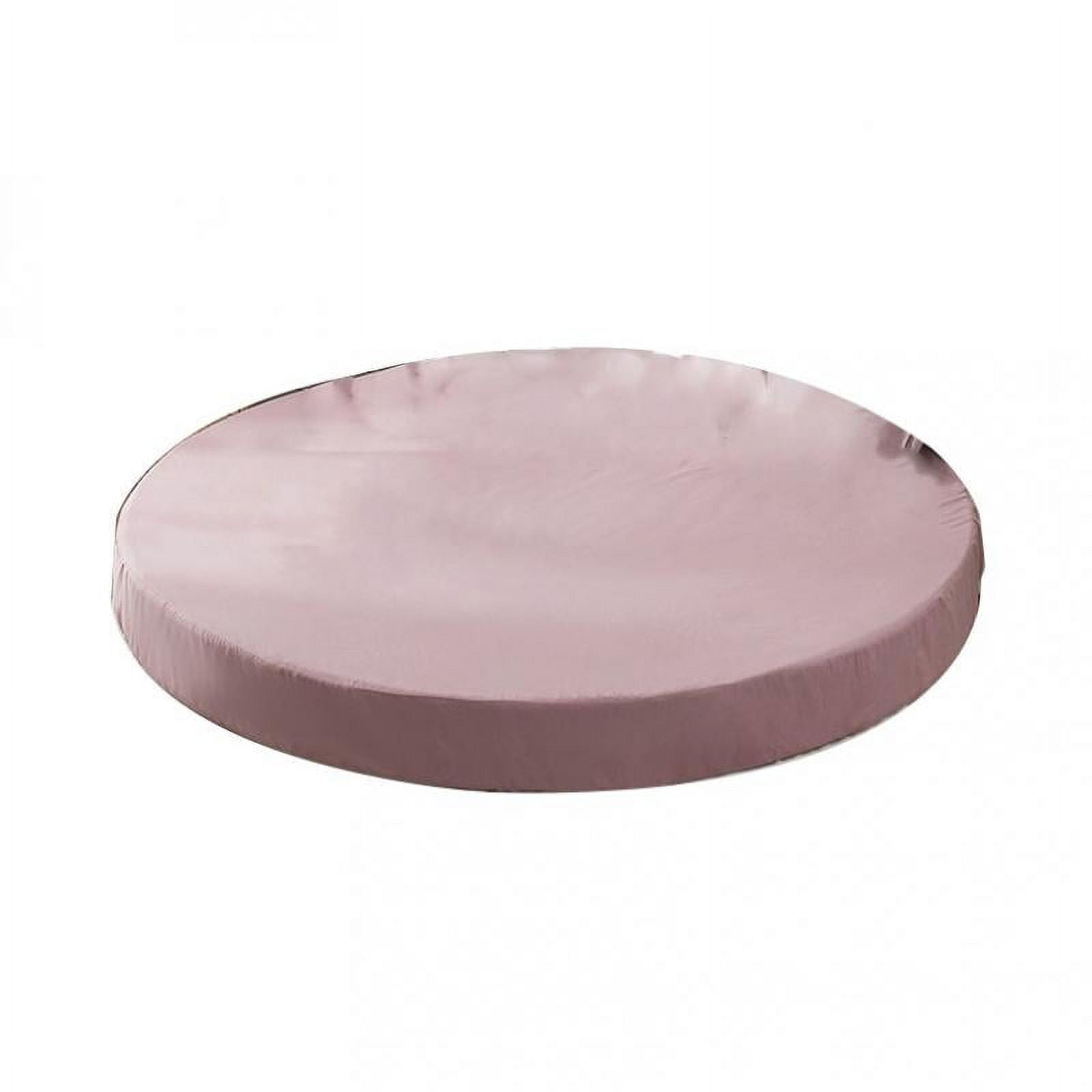 Bed Sheet Pure Cotton Round Fitted Sheet Covers Gift For Your Faminly Or Wedding, Housewarming