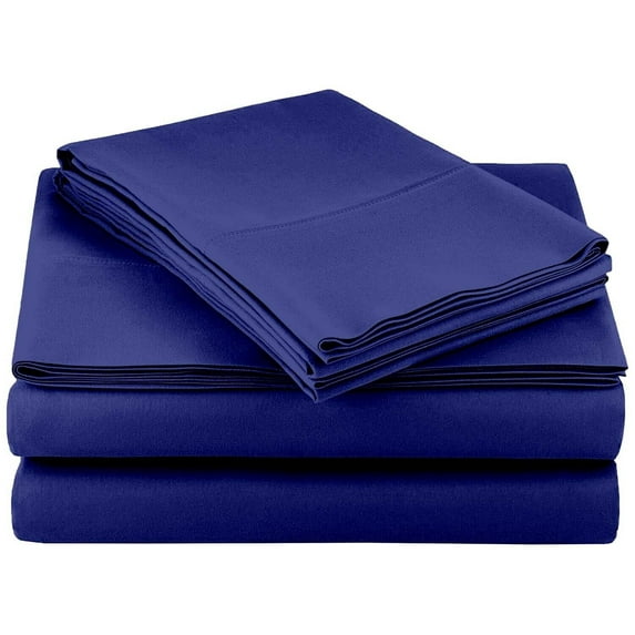 Bed Sheet Set 4 Piece Egyptian Comfort 1800 Count Ultra Soft Deep Pocket