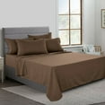 thumbnail image 1 of Bed Sheet Set 6 Piece Bedding Comfort Microfiber Deep Pocket 1800 Count Sheets, 1 of 16