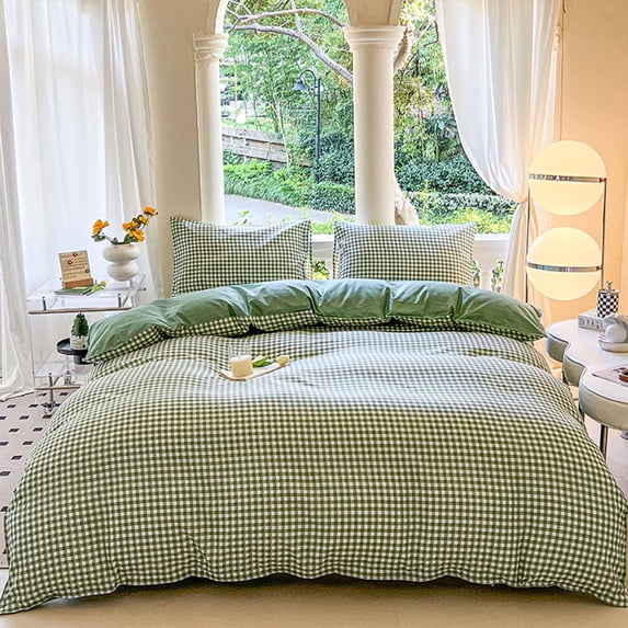 Bed Sheet Set, Breathable Friendly Sheets, Reversible Design Machine Washable, Complete Bedding Refresh, Bedroom Upgrade for Homeowners