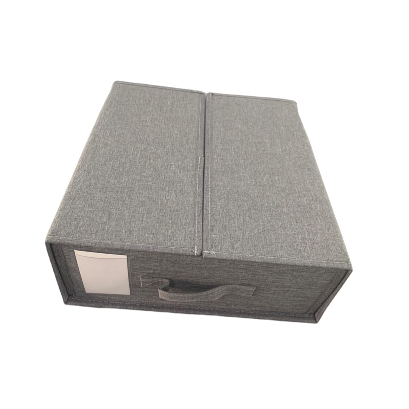 Bed Sheet Set Organizer, Bedding Organizer, Nonwoven with Handle Bed