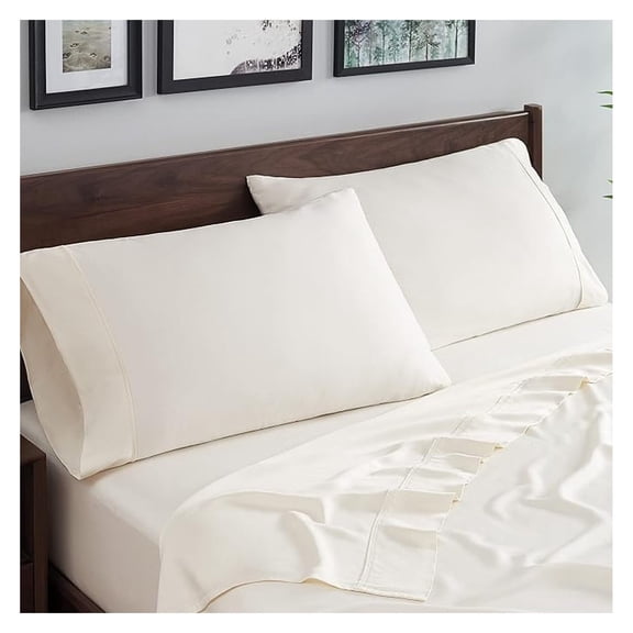 Bed Sheet Set - Ultra Silky Luxury Sheets, Cooling, Durable, California King