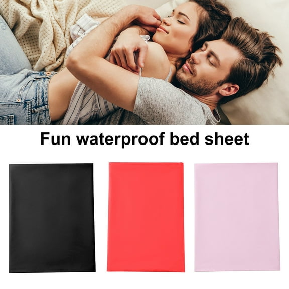 Bed Sheeting High Portability Effective Upgrade Sex Pleasure Easy to Clean Fine Stitching SM Prop PVC Masturbation Waterproof Bed Sheet Bedding Adult Product