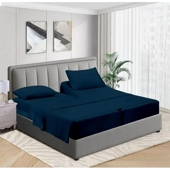 Bed Sheets 5 Piece 100% Egyptian Cotton 600 Thread Count Soft Crisp ...