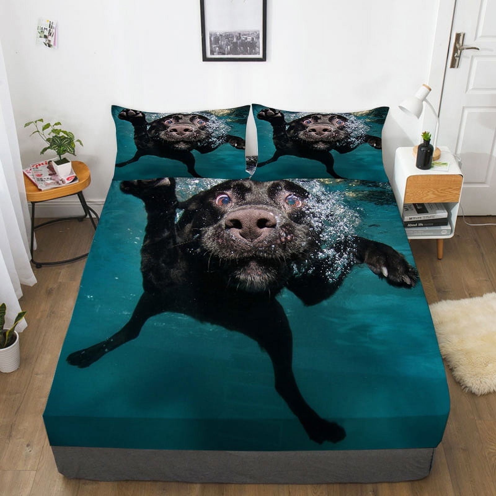 Labrador bed sheets hot sale