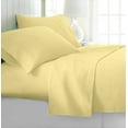 thumbnail image 1 of Bed Sheets | Microfiber Bed Sheet Set | Soft, Wrinkle Resistant & Fade Stain Resistant Bedding | Set of 4 Pieces – 1 Flat Sheet, 1 Deep Pocket Fitted Sheet, 2 Pillowcases (Sunlight Yellow, Queen), 1 of 10