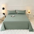 thumbnail image 1 of Bed Sheets Set, Deep Pocket Solid Bedding, Soft Breathable Fabric for Restful Sleep, Home Bedroom Essentials, 1 of 6
