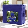 thumbnail image 1 of Bed Sheets Set Wrinkle-Free 1500 Series 3-Piece Bed Sheet Set - FLOWERS Collection - Deep Pocket, Twin/Twin XL, Bearded Rirs-Royal Blue, 1 of 2