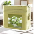 thumbnail image 1 of Bed Sheets Set Wrinkle-Free 1500 Series 4-Piece Bed Sheet Set - FLOWERS Collection - Deep Pocket, California King, Bouquets-Sage, 1 of 2