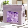 thumbnail image 1 of Bed Sheets Set Wrinkle-Free 1500 Series 4-Piece Bed Sheet Set - FLOWERS Collection - Deep Pocket, California King, Syringa Oblata-Lilac, 1 of 2
