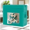 thumbnail image 1 of Bed Sheets Set Wrinkle-Free 1500 Series 4-Piece Bed Sheet Set - FLOWERS Collection - Deep Pocket, King, Bouquets-Turqouise, 1 of 2