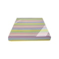 thumbnail image 1 of Bed Sheets Striped Washed Cotton Fitted Sheet, Soft Cutis-Friendly Mattress Protector, Multiple Sizes, 1 of 6