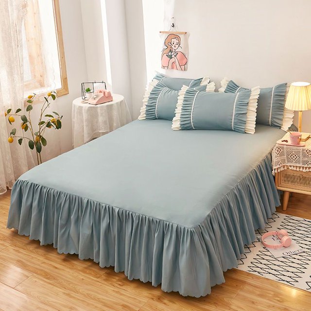 Bed Sheets Twin Queen Full Size Solid Antibacterial Nonslip Mattress