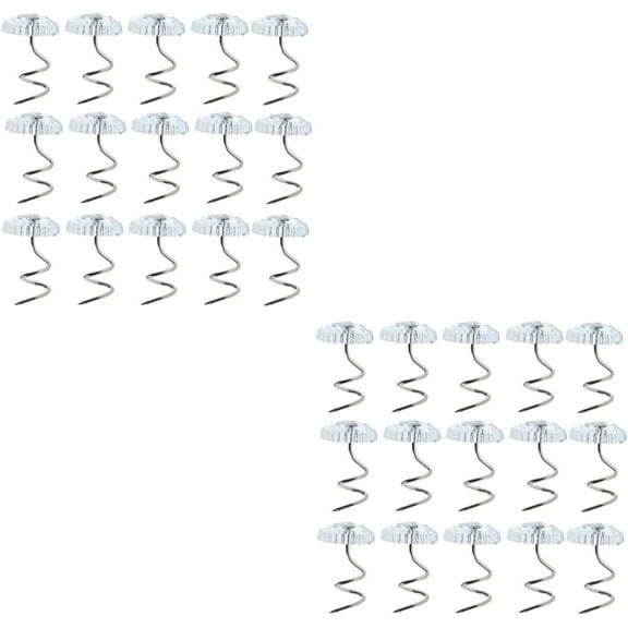 Bed Skirt Pins-50pcs DIY Upholstery Pins Couch Chair Car Sofa Headliner Repair Loose Drapery Craft(50pcs)