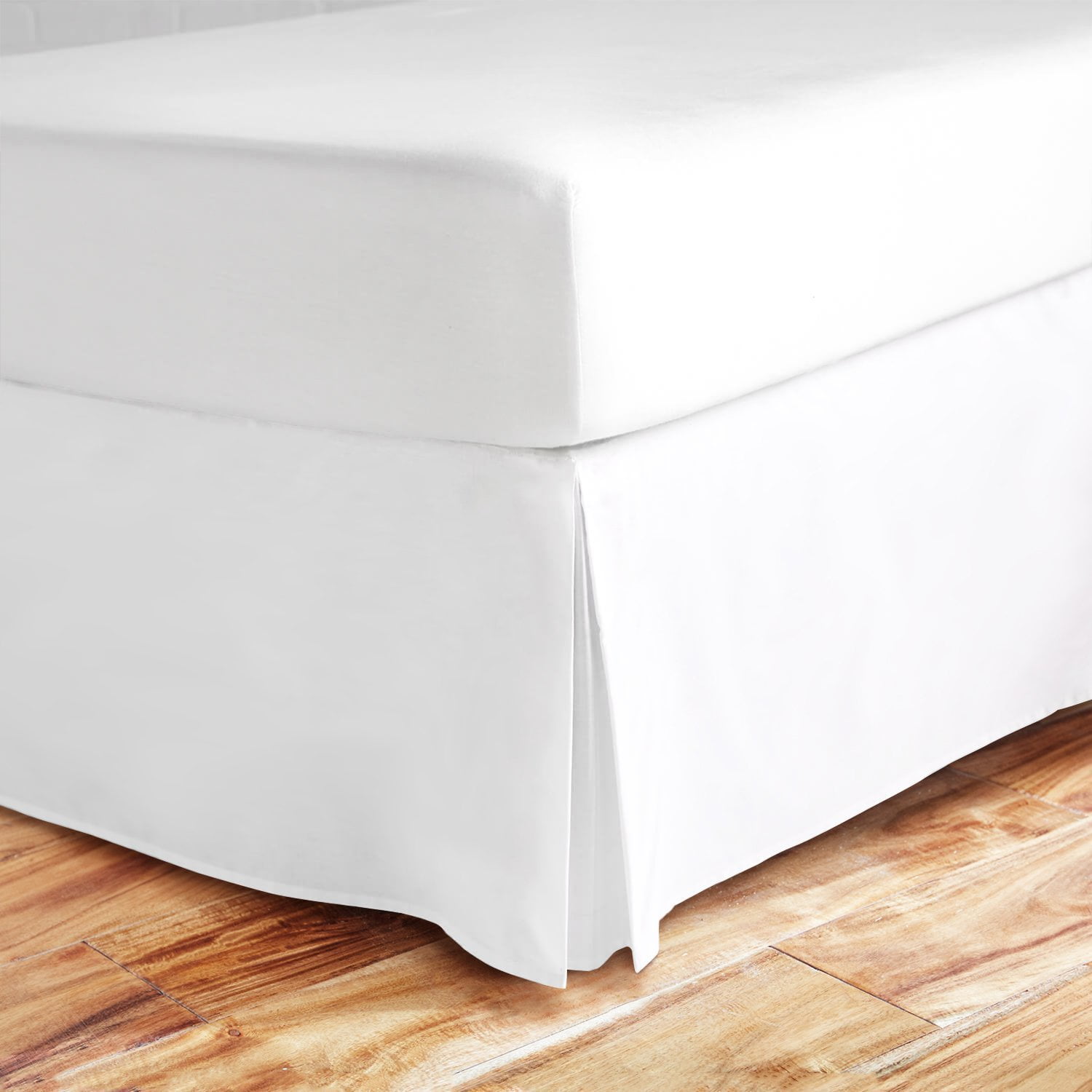 Bed Skirt Split Corner Queen 600 Thread count 100 Natural Cotton Queen