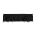 thumbnail image 1 of Bed Skirts Solid Color Wraparound Elastic Bed Skirt Stretchy Built-In Bed Apron, 1 of 9