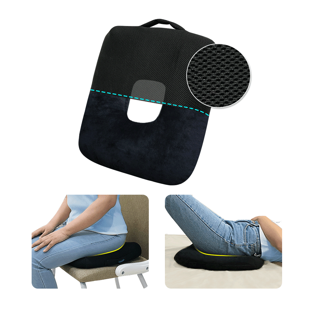 Bed Sore Cushion for Butt Positioning，Pressure Relief Pillow for Pressure Ulcers, Donut Wedge Cushion for Sleeping, Post-Surgery  Back Support, Medical Seat Cushion for Body & Leg Support（Mesh case）