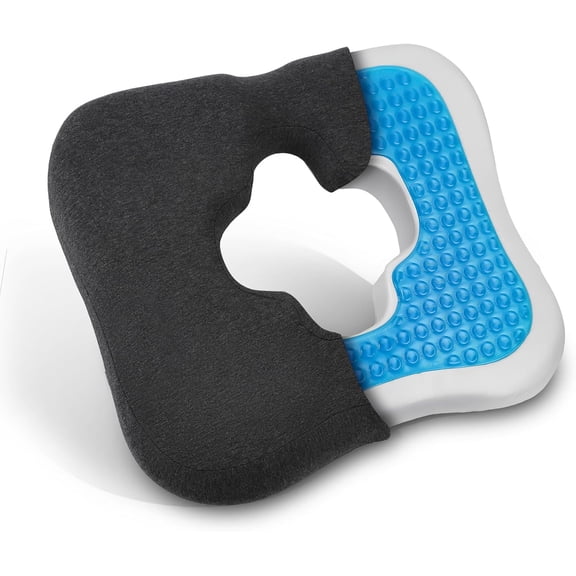Bed Sore Cushion for butt & Wheelchair Cushion for Bedsores Prevention - Pain Relief for the Bedridden and Elderly- hemorrhoids treatment,Sciatica, Pressure Sores, Prostate Pillow, Coccyx, Post Natal