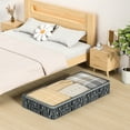 thumbnail image 1 of Under Bed Storage Bag with Clear Top | Large Non-Woven Fabric Organizer for Quilts, Clothing & Daily Necessities | Easy Access Zipper & Handles for Bedroom Closet Storage, 1 of 7