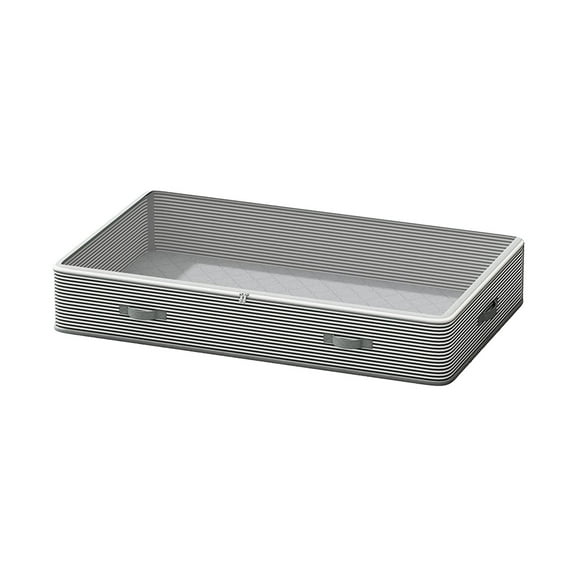 Under Bed Storage Box, Pull-out Organizer Container, Clothes Book Storage Bin, Large Capacity Sturdy Box for Dormitory Home Bed Bottom Item Arrangement