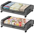 thumbnail image 1 of Under Bed Storage Containers ,2PACK Under Bed Storage with Wheels,Large Bedroom Storage Bins with Lids Closet Organizer for Clothes Blankets Shoes Bedding Toys, 1 of 8